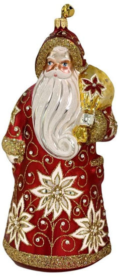 Santa de Rosso Ornament by JingleNog