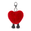 Amuseable Heart Bag Charm by Jellycat