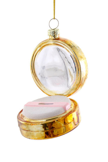 Vintage Powder Compact Ornament by Cody Foster