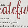 Grateful Son Card by Niquea.D