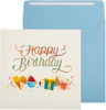Birthday  Confetti Quilling Card by Niquea.D