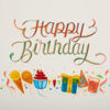 Birthday  Confetti Quilling Card by Niquea.D
