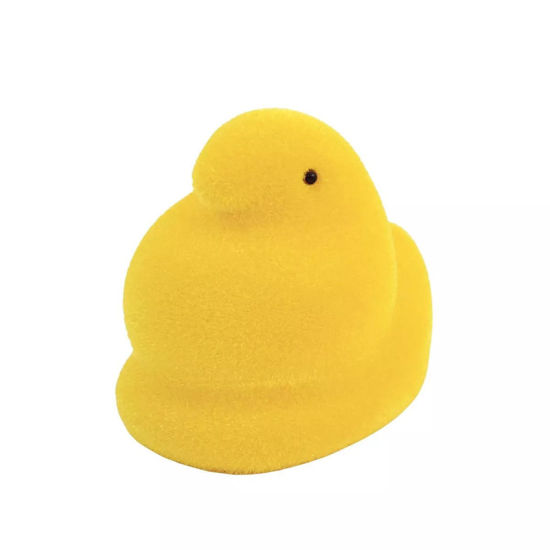 Medium 6" Yellow Flocked Peep by One Hundred and 80 Degrees