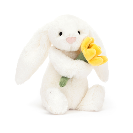 Bashful Bunny With Daffodil by Jellycat