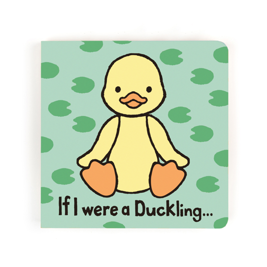 If I Were A Duckling Board Book by Jellycat