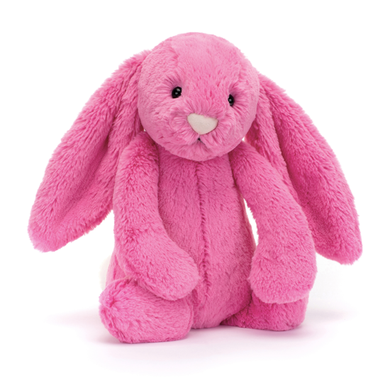 Bashful Hot Pink Bunny (Medium) by Jellycat