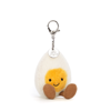 Amuseable Happy Boiled Egg Bag Charm by Jellycat