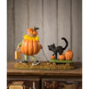 Pumpkin Paige with Wagon by Bethany Lowe Designs