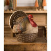 Vintage Turkey Basket Container by Bethany Lowe Designs