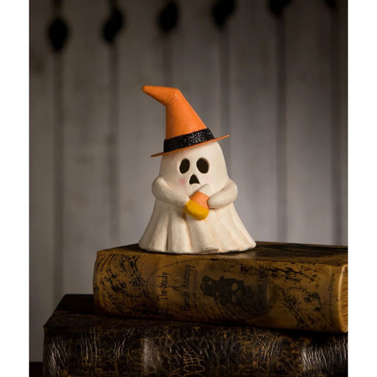 Witchy Ghost with Candy Corn by Bethany Lowe Designs