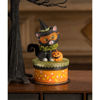 Halloween Kitty Binks on Box by Bethany Lowe Designs