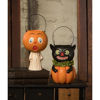 Vintage Scared Pumpkin Ghost by Bethany Lowe Designs