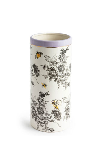 Butterfly Toile Vase - Tall by MacKenzie-Childs