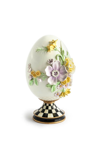 Botany Pedestal Egg by MacKenzie-Childs