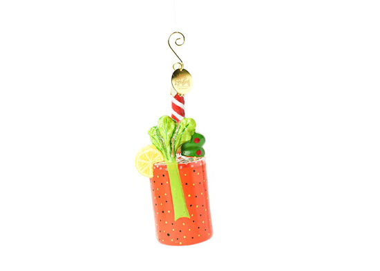 Bloody Mary Shaped Ornament by Happy Everything!™