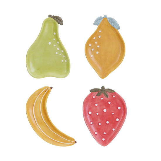 Fruit Shaped Dish Set by Creative Co-op