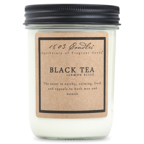 Black Tea + Lemon Slice Jar by 1803 Candles