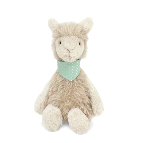Fuzzy Llama Plush by Mon Ami