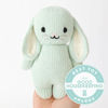 Baby Bunny (Mint) by Cuddle + Kind