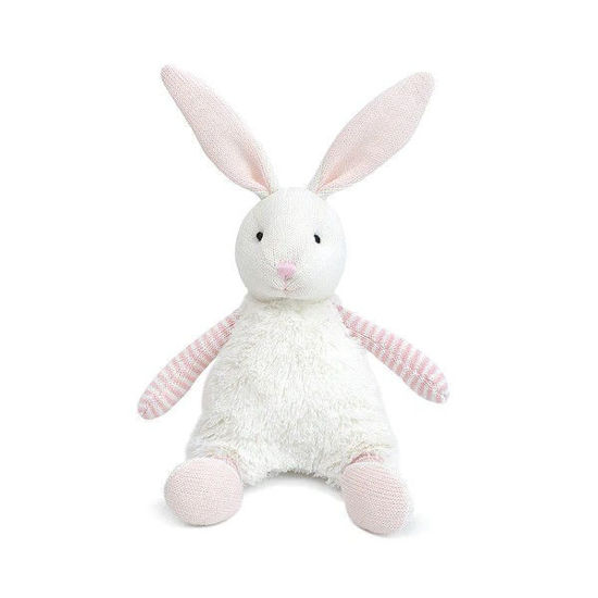 Floppy Bunny Plush in Pink by Mon Ami