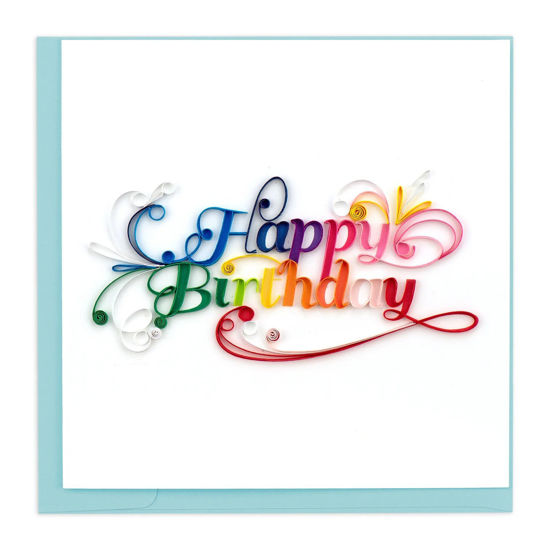 Happy Birthday Quilling Card by Quilling Card