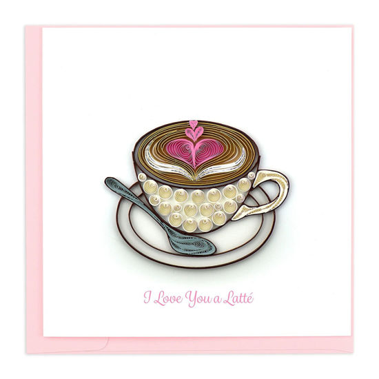 Love Latte Quilling Card by Quilling Card
