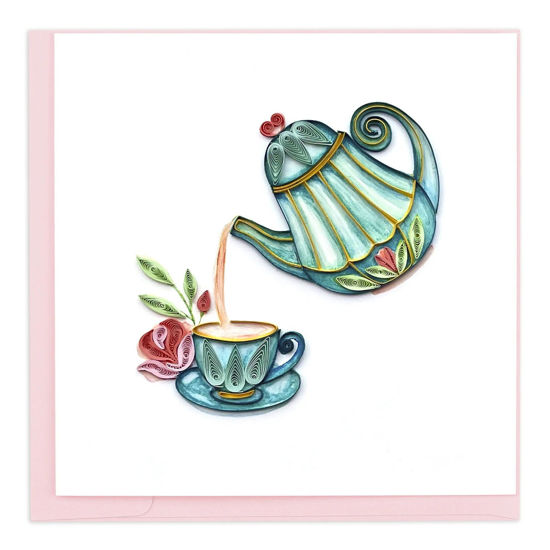 Afternoon Tea Quilling Card by Quilling Card