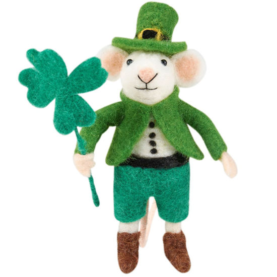 St. Patrick's Mouse Critter by Primitives by Kathy