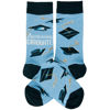 Awesome Graduate Socks by Primitives by Kathy