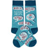 Swearing Helps Socks by Primitives by Kathy