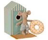 Beach Mice, Little Brother in Cabin de Plage by Maileg