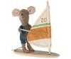 Beach Mice, Surfer Little Brother by Maileg