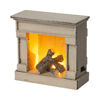 Miniature Fireplace - Off White by Maileg