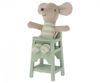 High chair, Mouse - Mint by Maileg