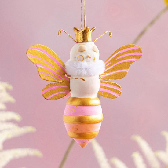 Queen Beesy Ornament by Glitterville
