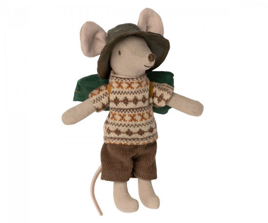 Hiker Mouse, Big Brother by Maileg