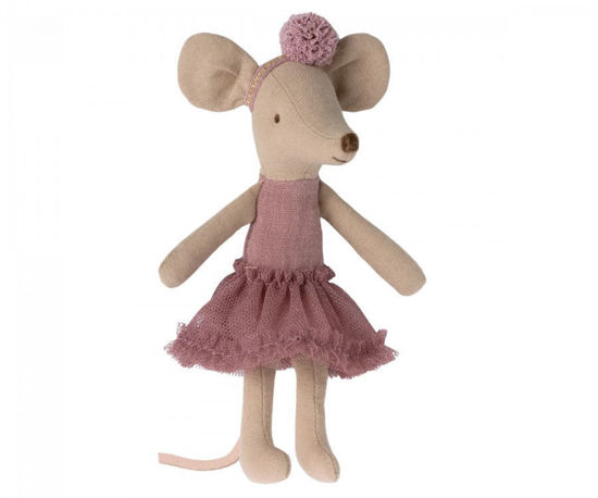 Ballerina Mouse, Big Sister - Heather by Maileg