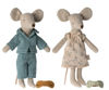Mum and Dad Mice in Cigarbox by Maileg