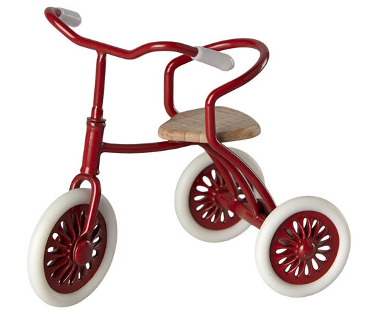 Abri a Tricycle, Mouse - Red by Maileg