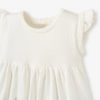 Tea Party Flutter Sleeve Knit Dress 9-12M by Elegant Baby