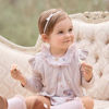 Tea Party Organic Muslin Lace Edge Bubble by Elegant Baby