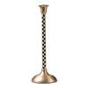 Courtly Check Candlestick - Large by MacKenzie-Childs