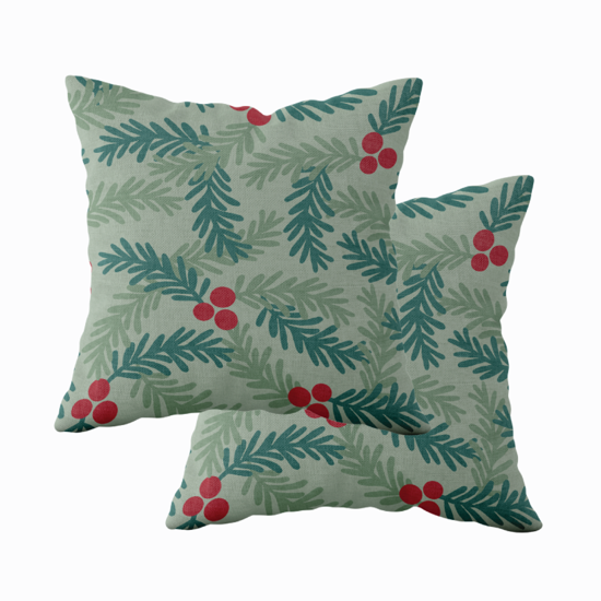 Holly Square Pillow