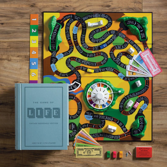 The Game of Life Vintage Bookshelf Game by WS Game Company