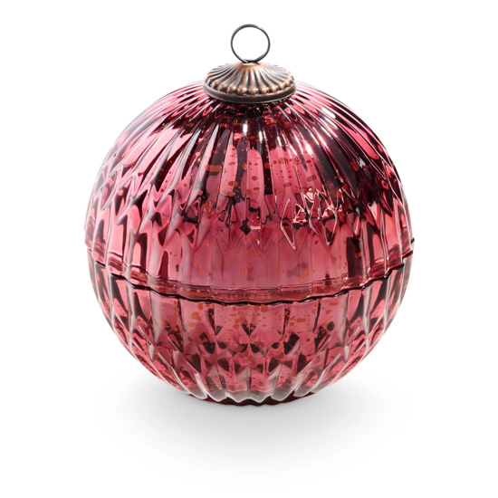 Balsam & Cedar Red Mercury Ornament Candle by Illume