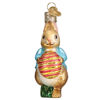 Peter Rabbit With Easter Egg Ornament by Old World Christmas