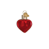 Small Red Heart Ornament by Old World Christmas