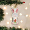 Marshmallow Bunny Ornament by Old World Christmas