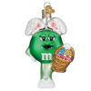 M&M'S Green Easter Ornament by Old World Christmas