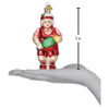 Pickleball Mrs. Claus Ornament by Old World Christmas